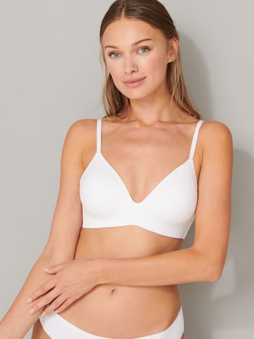 SCHIESSER Regular Bra in White: front