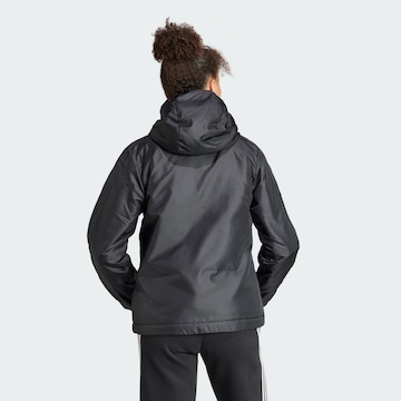 juoda ADIDAS SPORTSWEAR Sportinė striukė 'Essentials 3-Streifen'