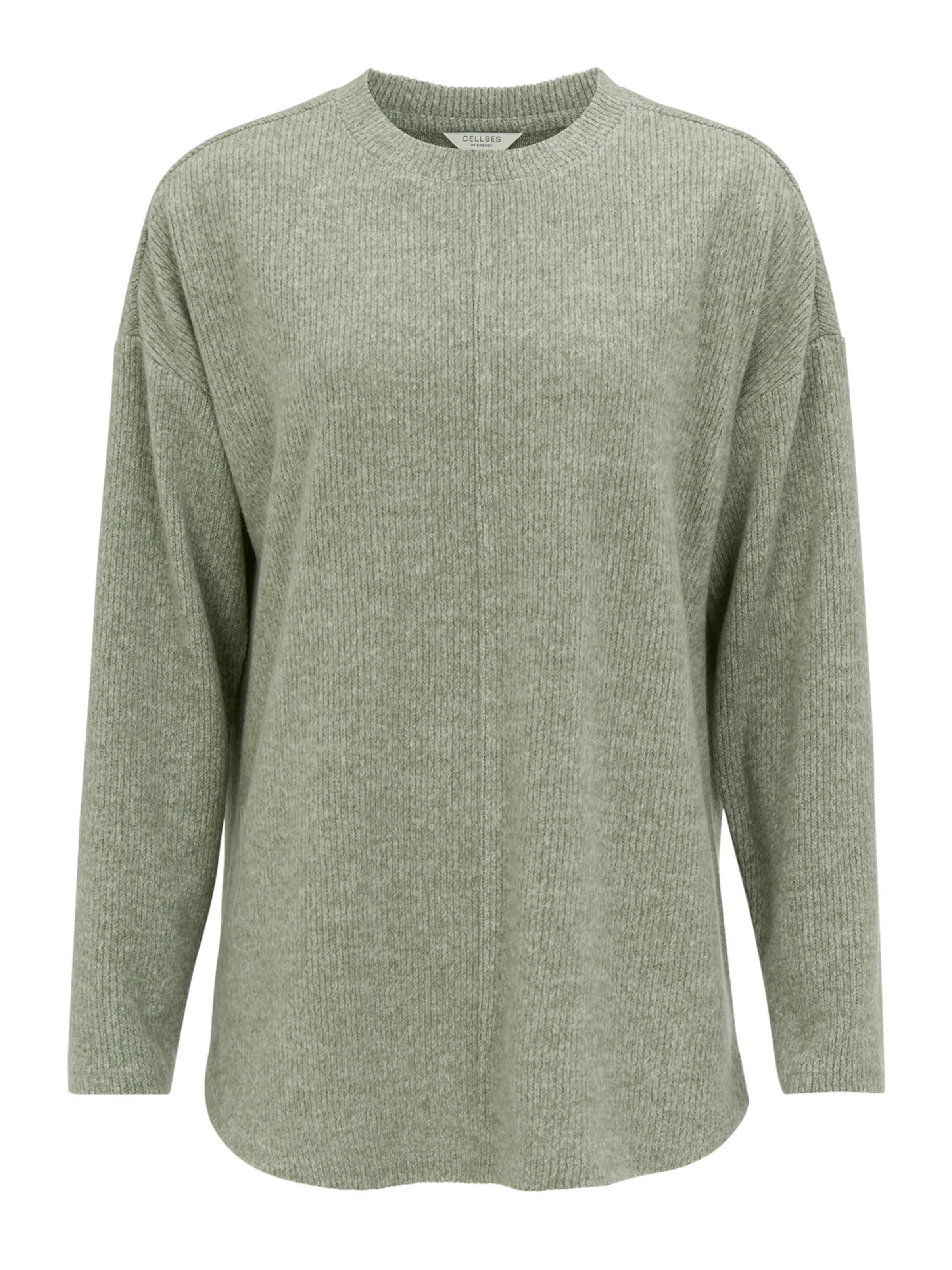 Cellbes of Sweden Pull-over en kaki, Vue avec produit