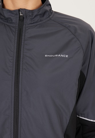 ENDURANCE Athletic Jacket 'Jigsaw' in Grey