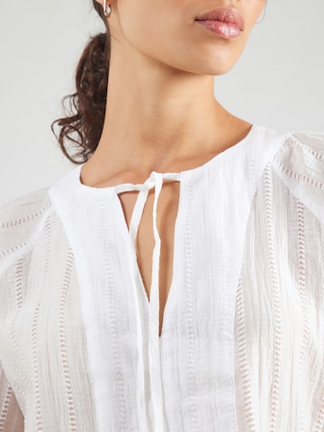 COMMA Bluza | bela barva