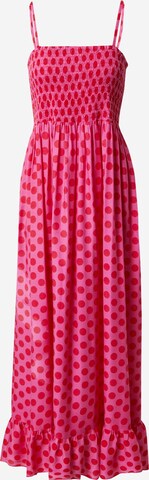 Zwillingsherz Φόρεμα 'Janka' σε ροζ: μπροστά