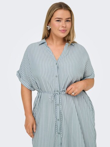 ONLY Carmakoma - Vestido camisero 'CARPenna' en verde