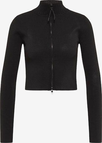 Cardigan myMo ATHLSR en noir : devant