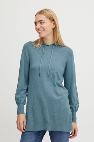 b.young Sweater in Blue: front