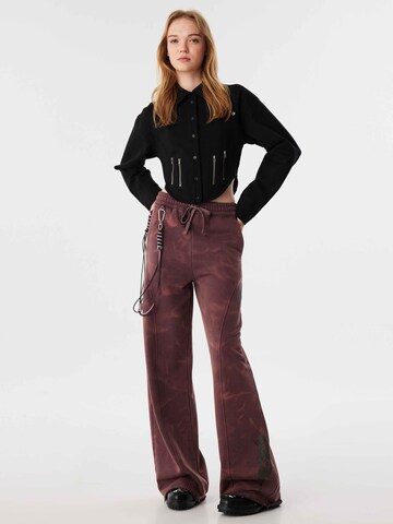 Twist Bluse in Schwarz