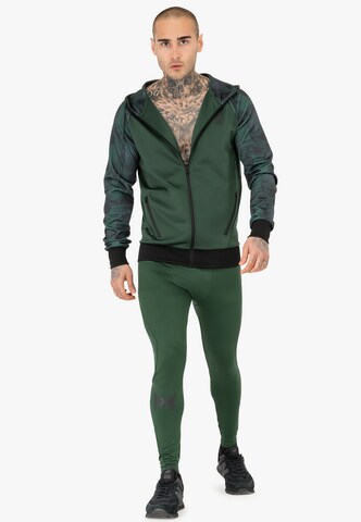 Skinny Sous-vêtements de sport Tapout en vert