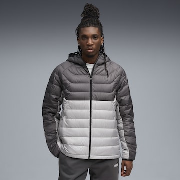 PUMA Winterjas 'Packlite' in Grijs: voorkant