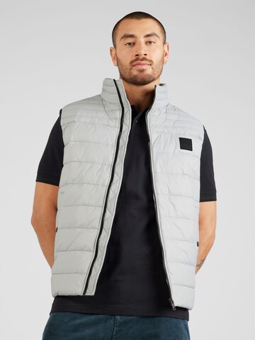 BOSS Vest 'Odeno' in White: front