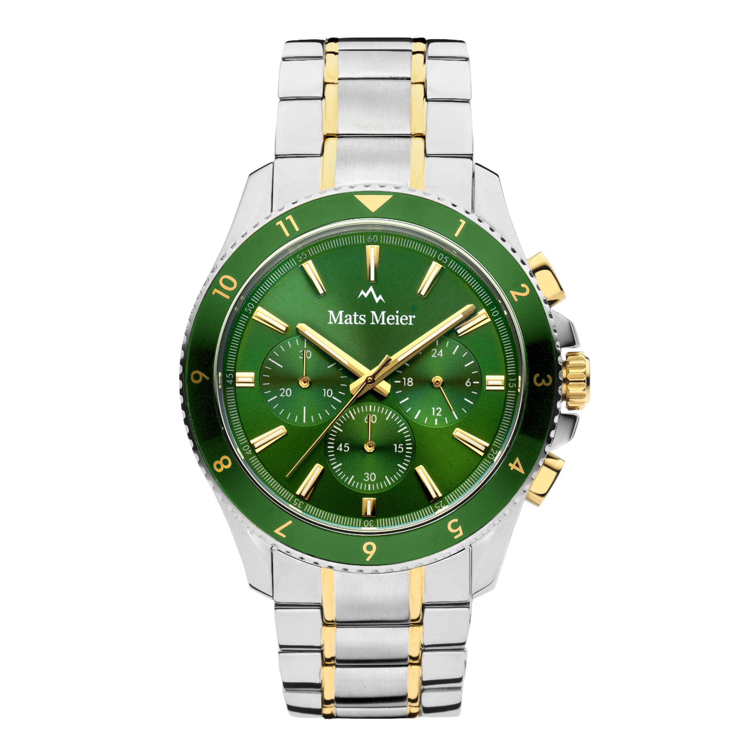 Mats Meier Analoog horloge in Zilver: voorkant