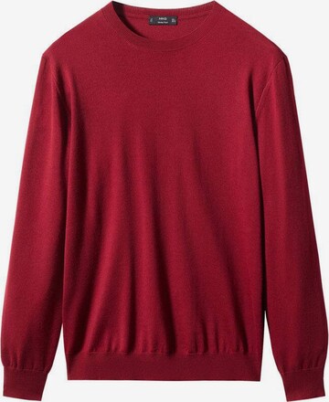 MANGO MAN Sweater 'willy' in Red: front