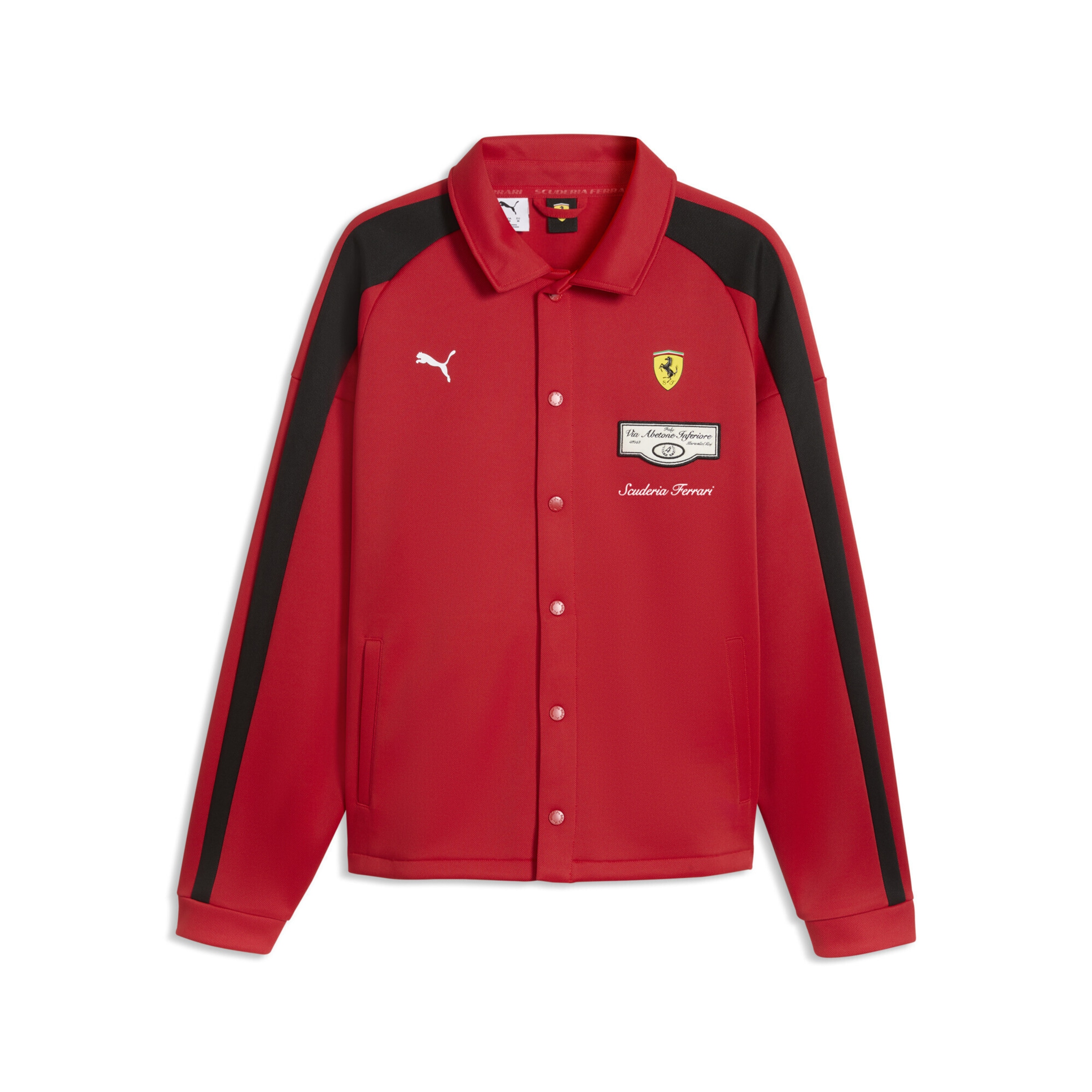 PUMA Training jacket 'Ferrari T7' in Red: front