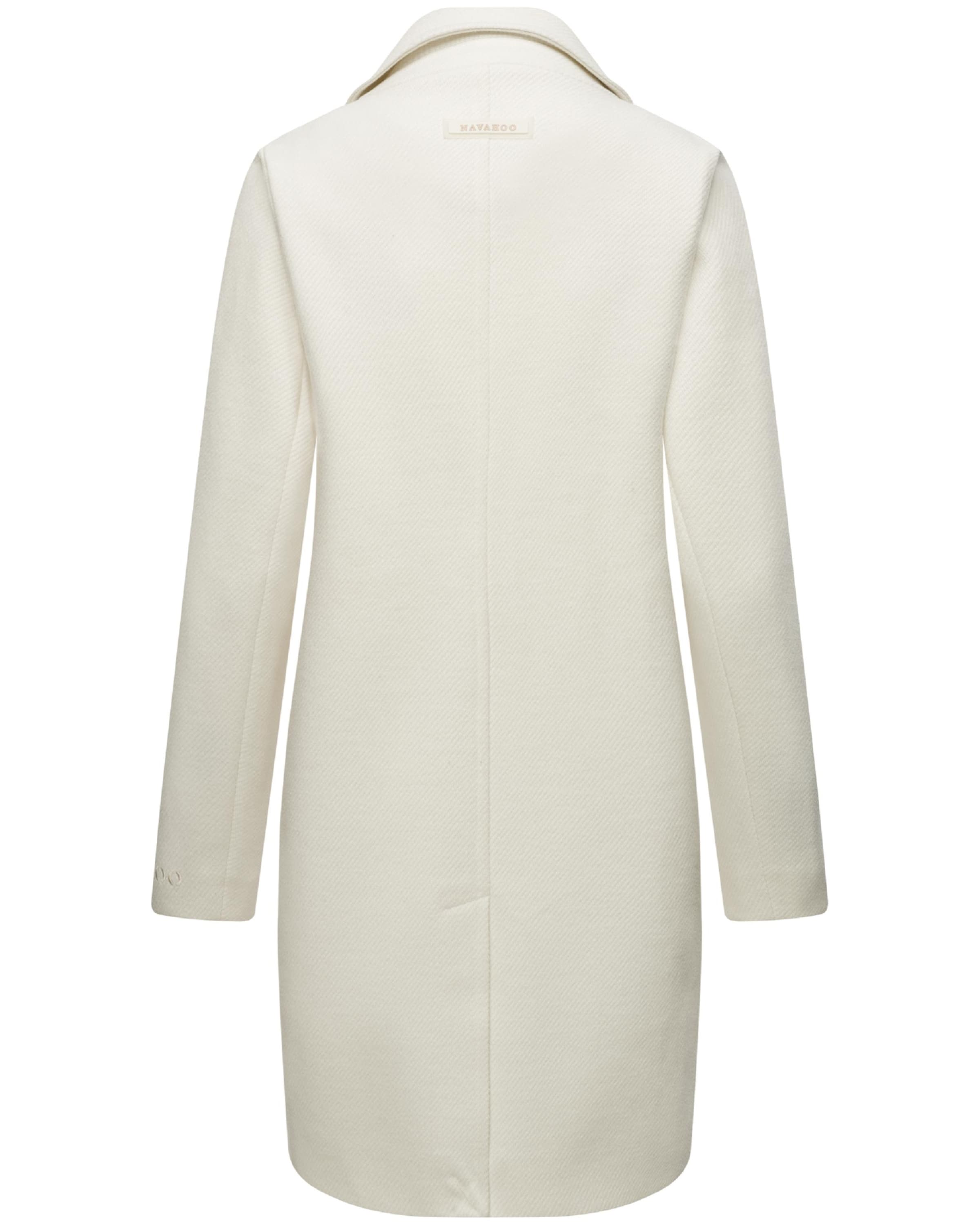 Cappotto di mezza stagione 'Frostjuwel 14' di NAVAHOO in bianco