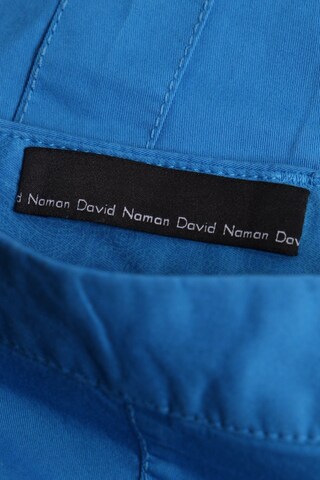 DAVID NAMAN Shorts 31-32 in Blau