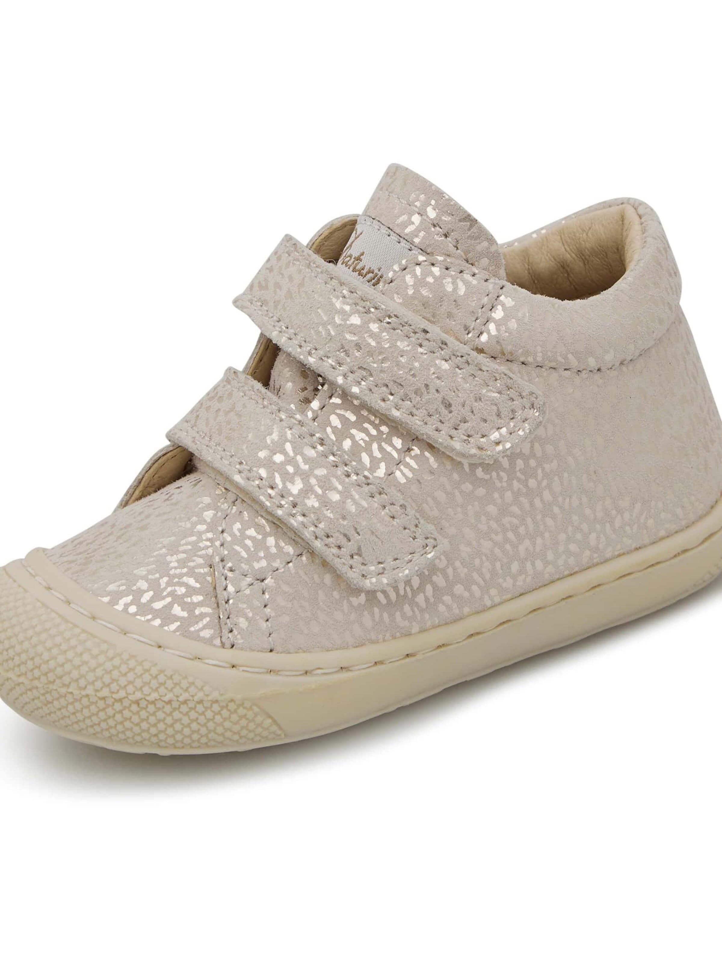NATURINO Sneakers 'COCOON VL' in Goud: voorkant