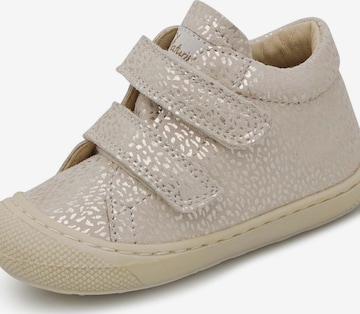 Baskets 'COCOON VL' NATURINO en or : devant