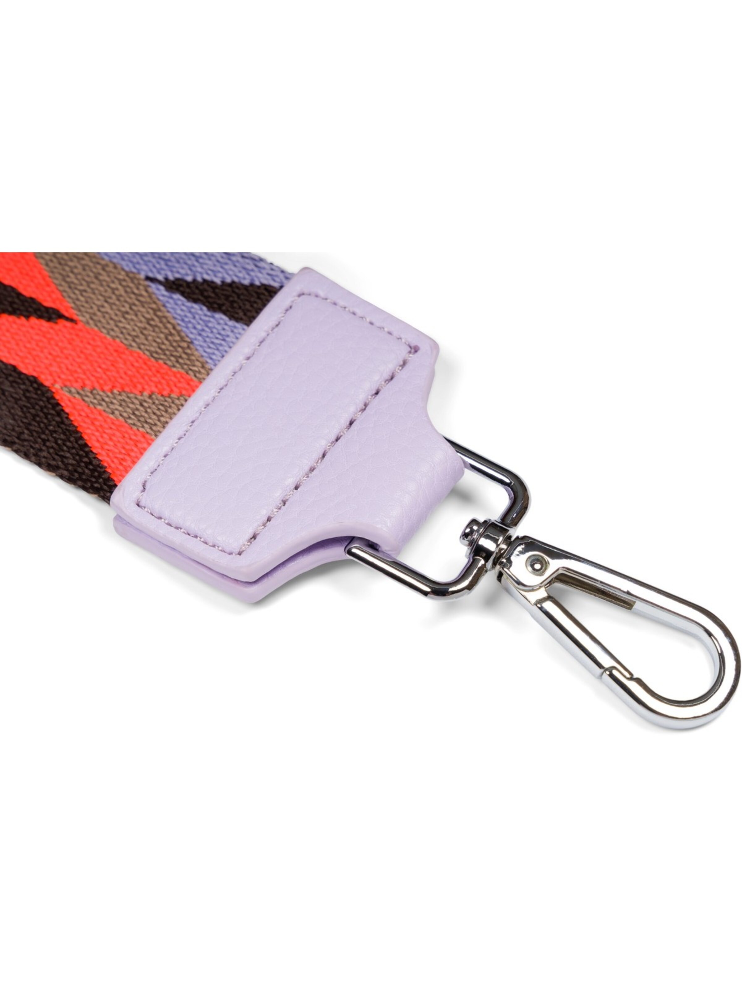 styleBREAKER Taschenzubehör 'Breiter Wechsel Taschengurt Rauten Muster'‌‌‌‌‌‌ in Rot