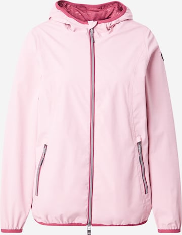 Veste mi-saison STOY en rose : devant