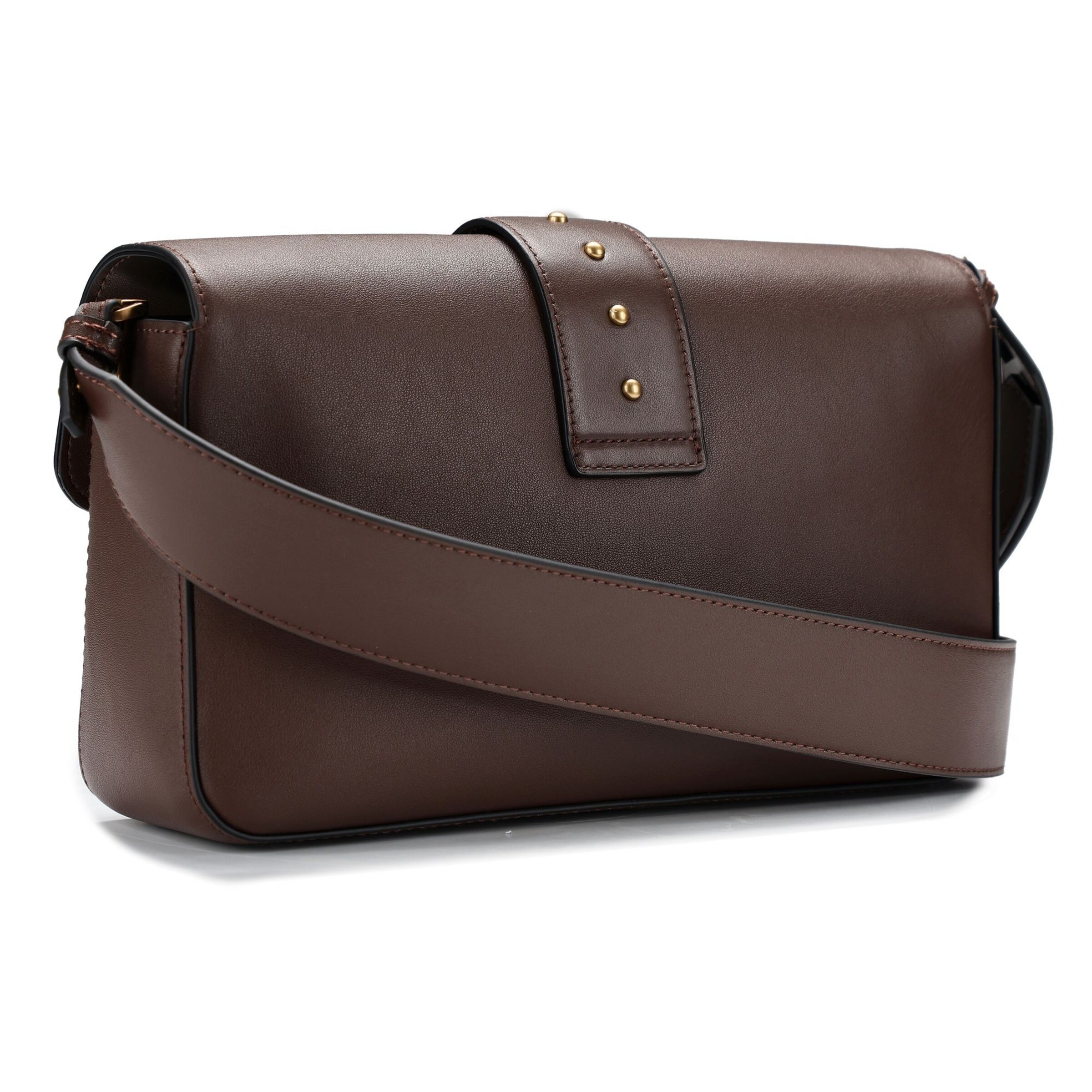 PINKO Schoudertas 'Love One ' in Bruin