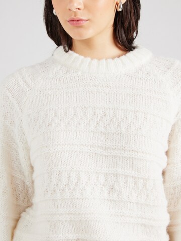 Pull-over 'PCNEO' PIECES en beige