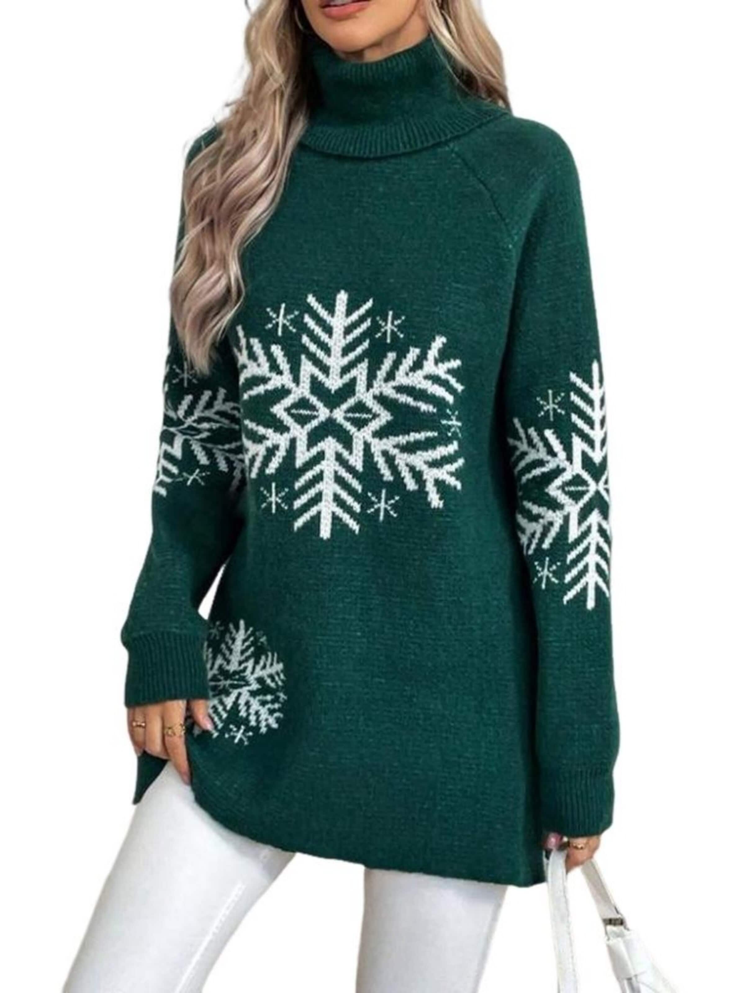 Yesfashion Sweater in Green