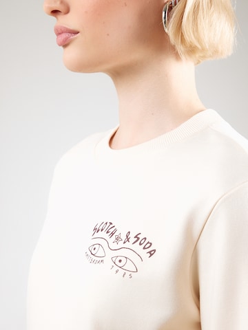 SCOTCH & SODA Sweatshirt in White