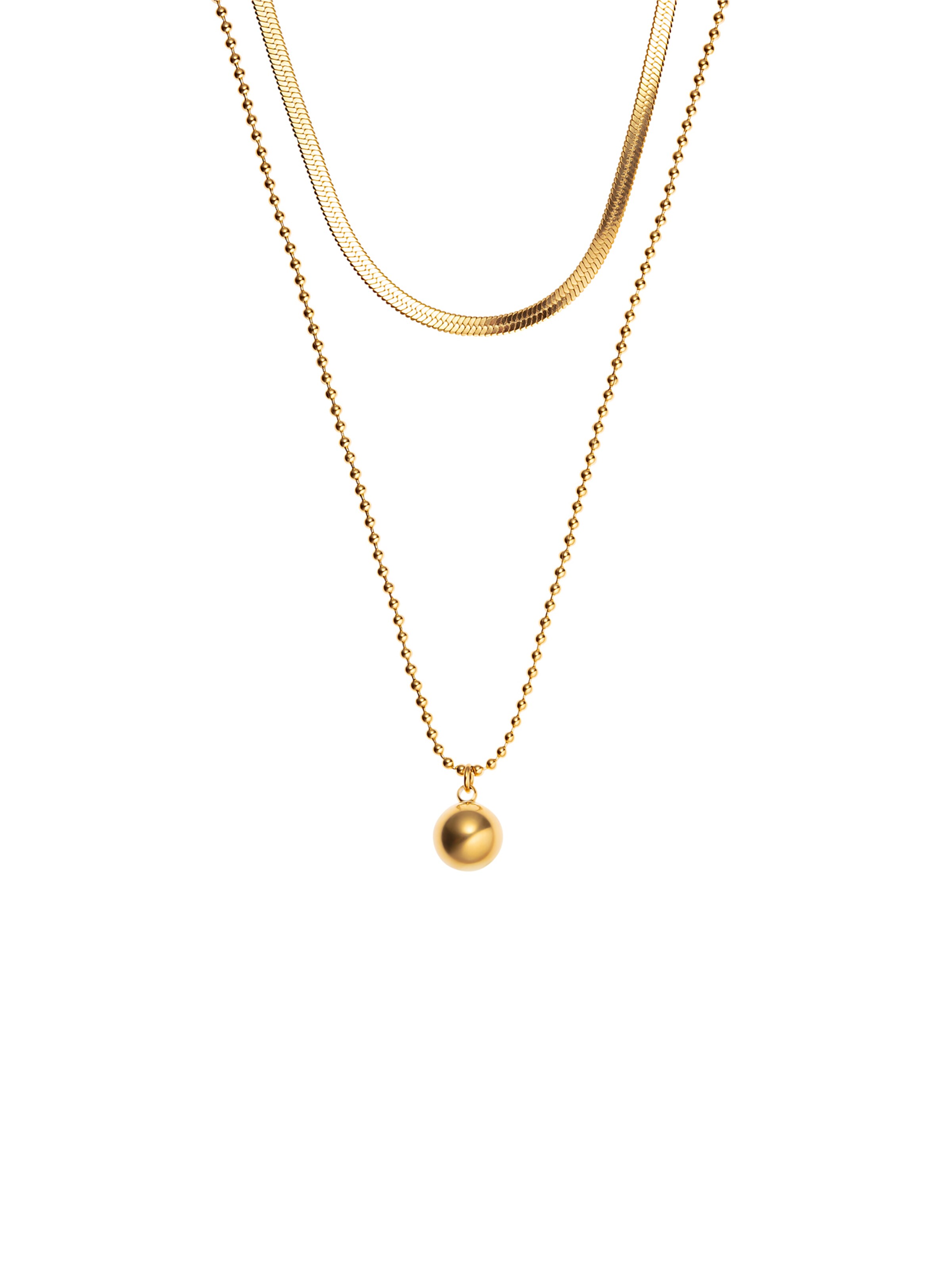 Heideman Kette 'Cher' in Gold: Vorderseite