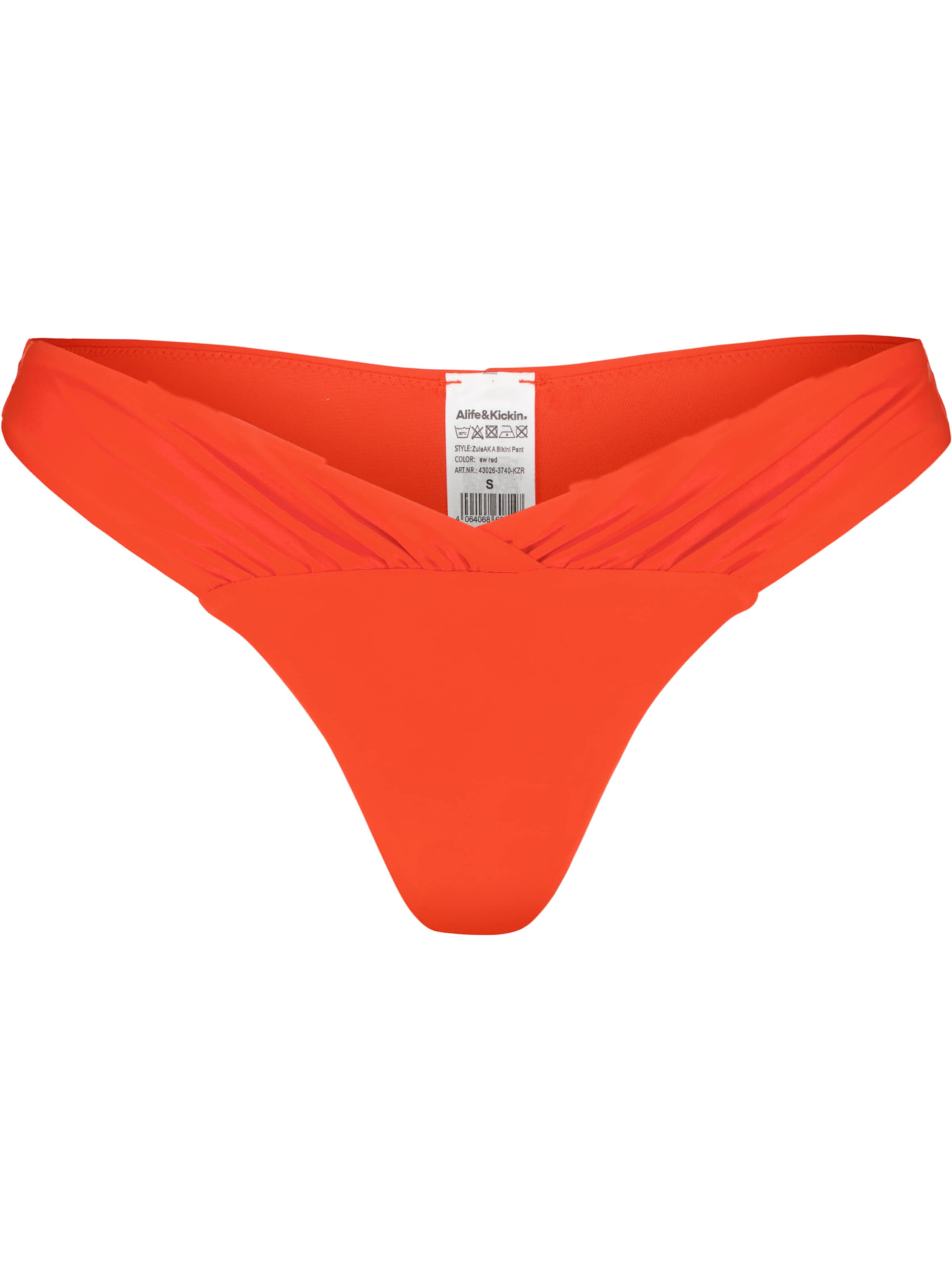 alife & kickin Σλιπ μπικίνι 'ZulaAK' σε κόκκινο: μπροστά