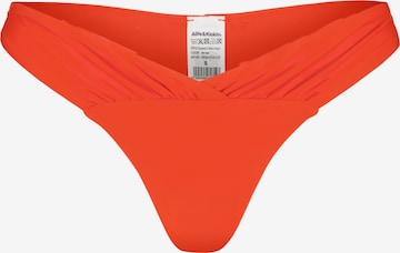 Alife and Kickin Bikini bottom 'ZulaAK' in Red: front