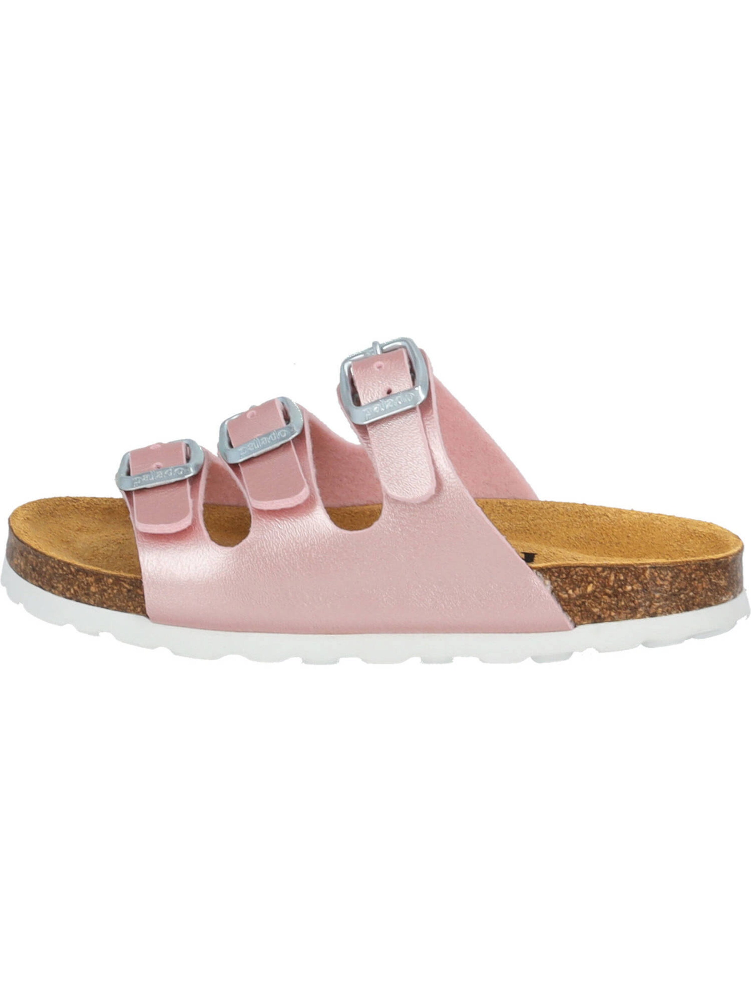 Palado Pantolette 'Capri' in Pink: Vorderseite