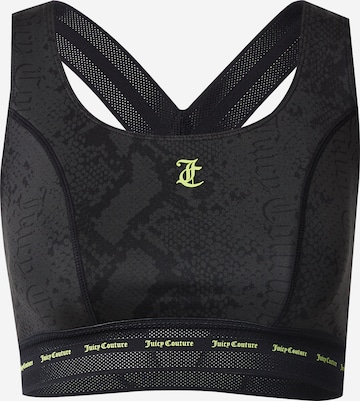 Juicy Couture Sport Bustier Sports-BH 'VIENNA' i sort: forside