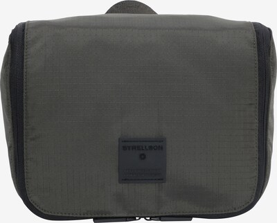 STRELLSON Kulturtasche in khaki / schwarz, Produktansicht