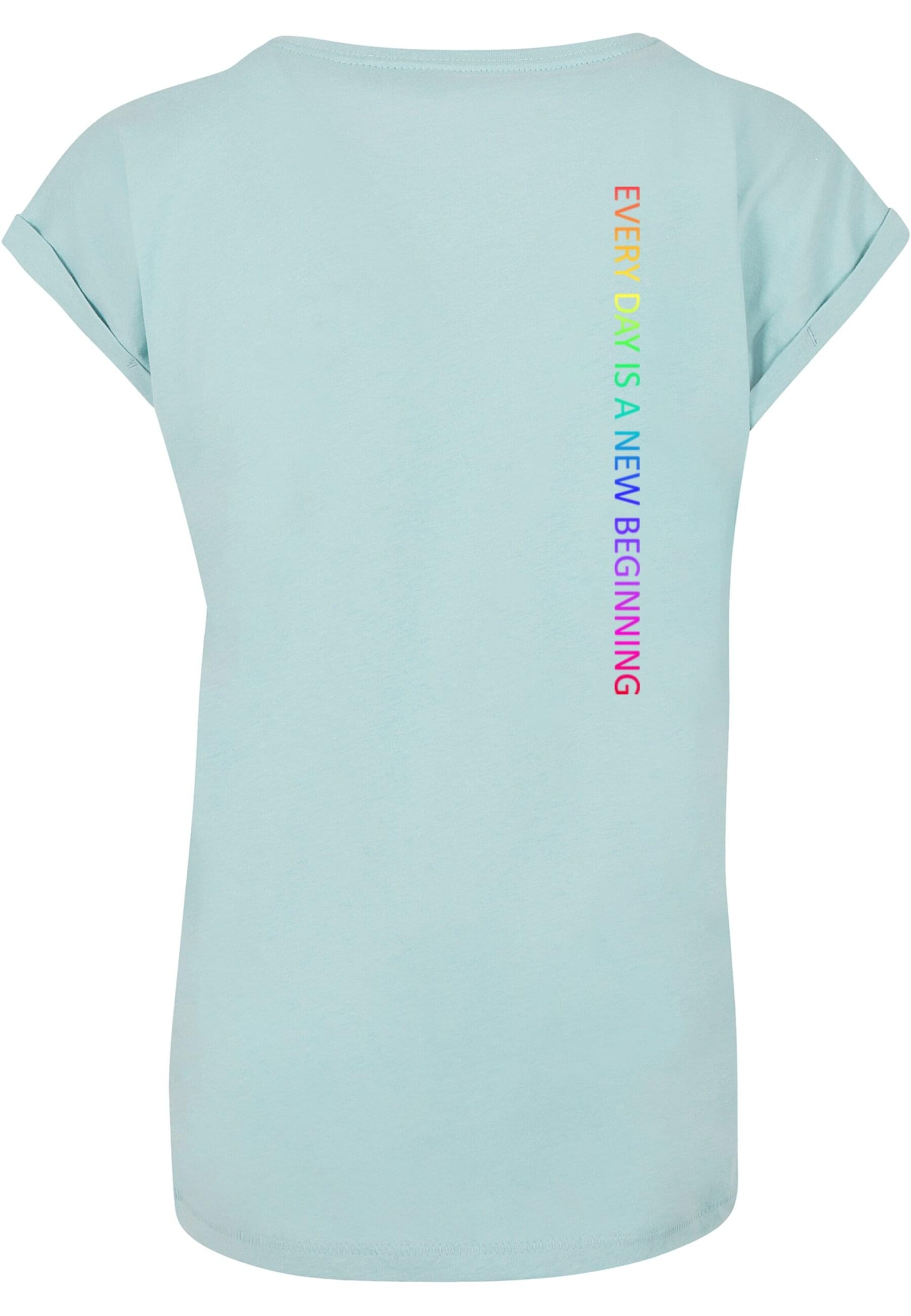 T-shirt 'Hope Rainbow' Merchcode en bleu