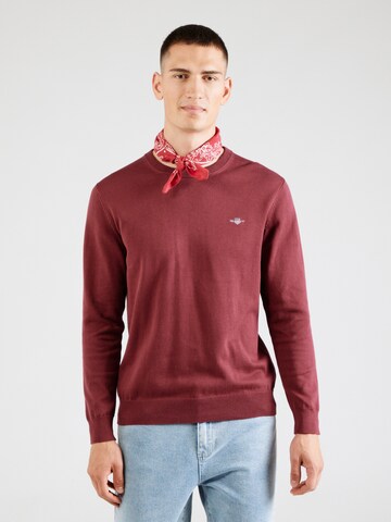 GANT - Jersey en rojo: frente