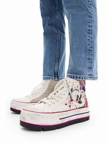 Desigual High-top trainers in White