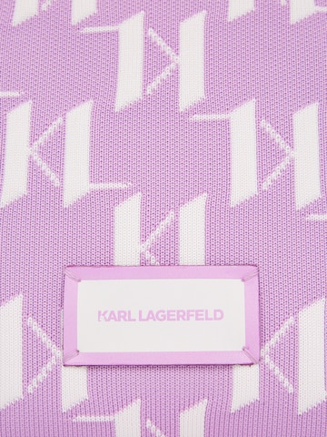 Karl Lagerfeld Handtasche in Lila