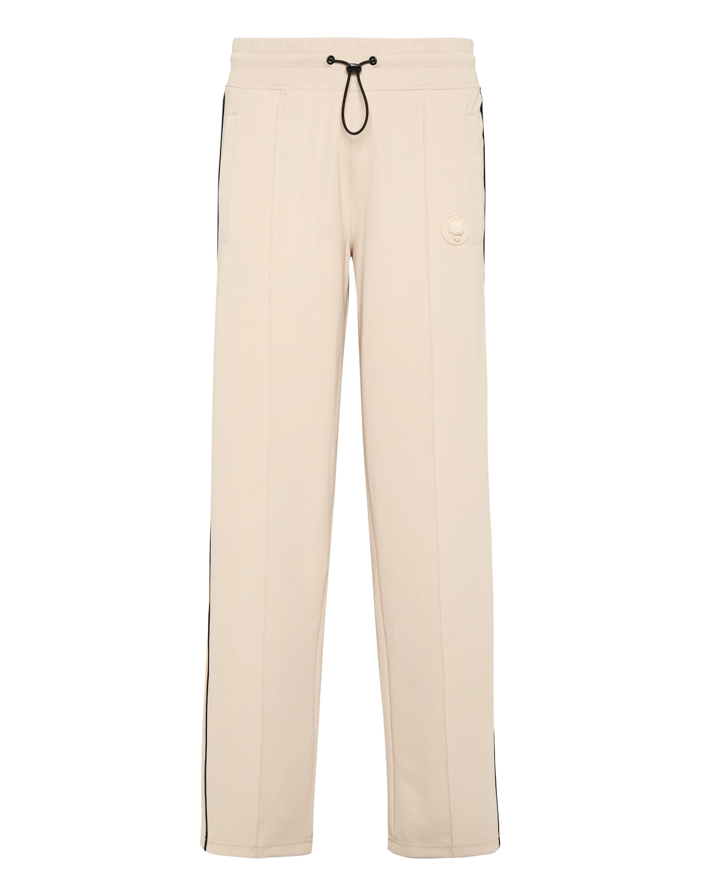 Plein Sport Trousers in Cream / Black, Item view
