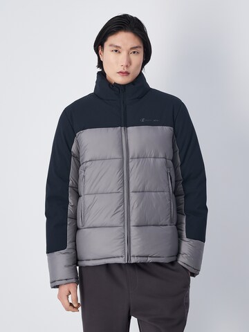 Veste d’hiver Champion Authentic Athletic Apparel en gris : devant