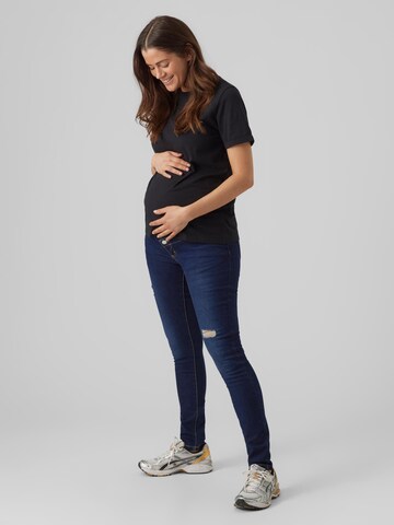 Vero Moda Maternity Skinny Farmer 'Zia' - kék