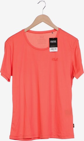 JACK WOLFSKIN T-Shirt XXXL in Orange: predná strana