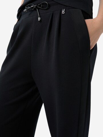 BOGNER Wide leg Pleat-front trousers ' ' in Black