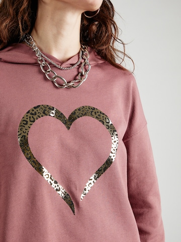 ABOUT YOU Sweatshirt 'Emmy' in Roze