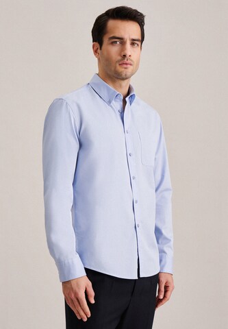 SEIDENSTICKER Regular fit Overhemd in Blauw: voorkant