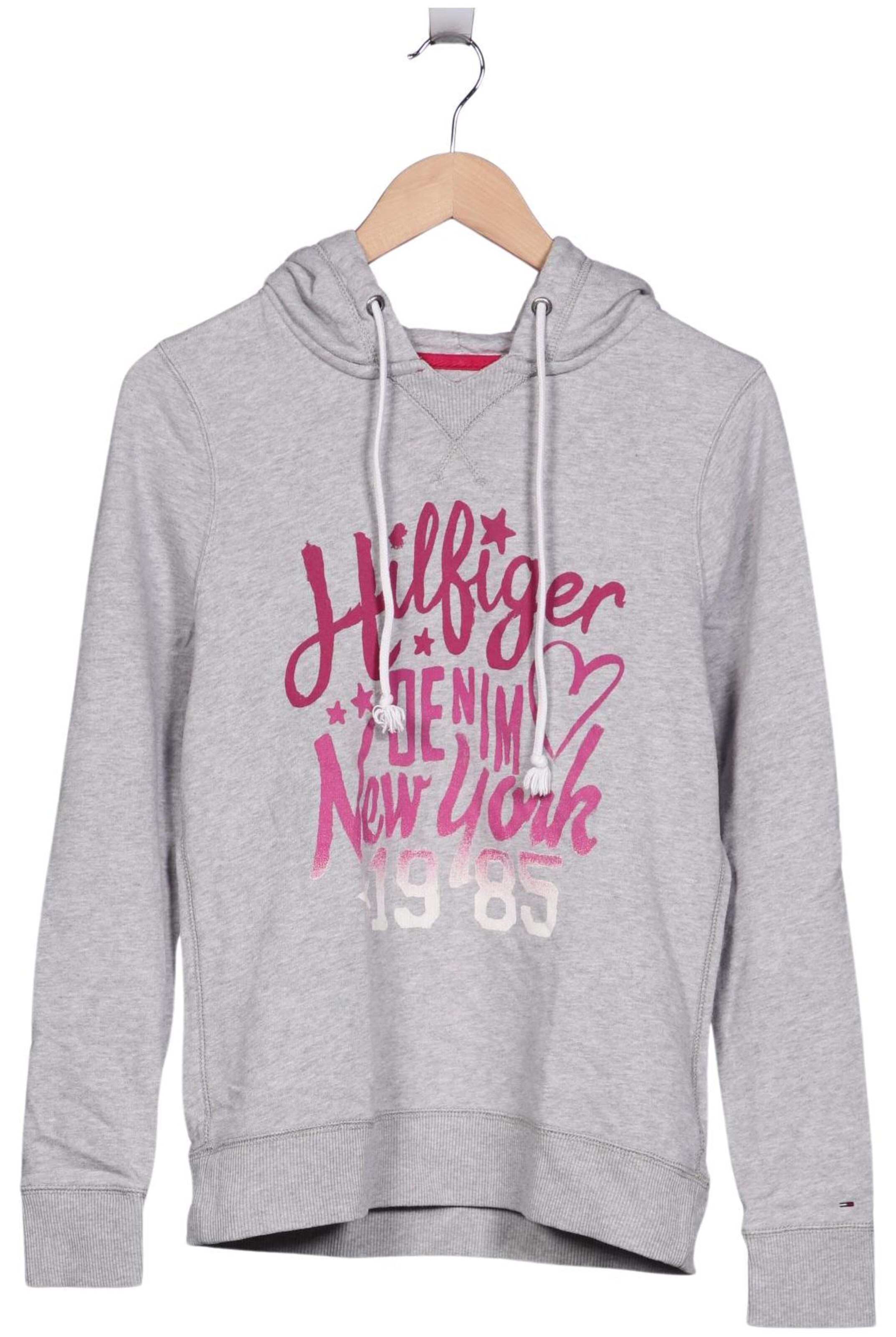 Tommy Jeans Sweatshirt & Zip-Up Hoodie in M in Grey: front