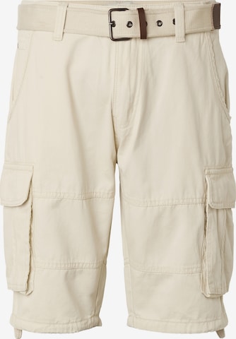 INDICODE JEANS - Pantalón cargo 'INMonsun' en beige: frente