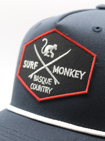 Surf Monkey Czapka sportowa 'Baseballkappe mit Kordel' w kolorze niebieski