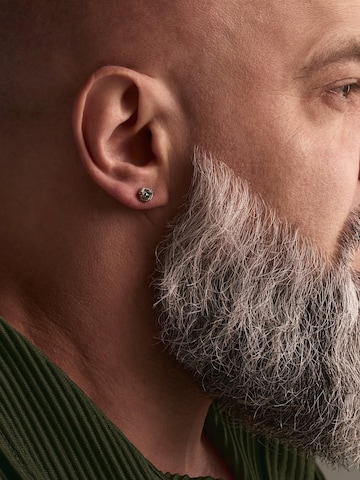 REYTEL - Pendientes 'LABIRINTO' en plata