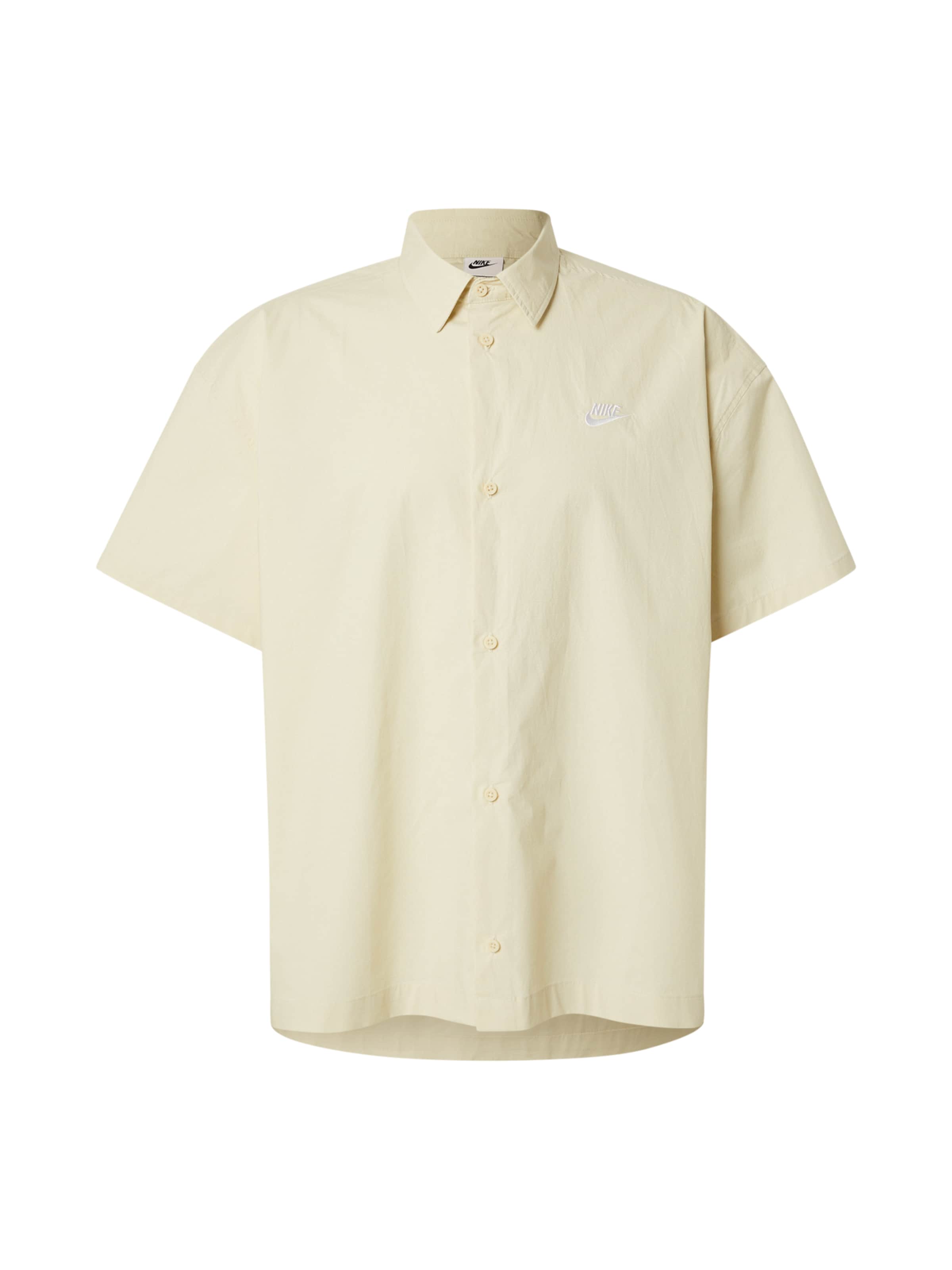 Comfort fit Camicia 'CLUB' di Nike Sportswear in verde: frontale