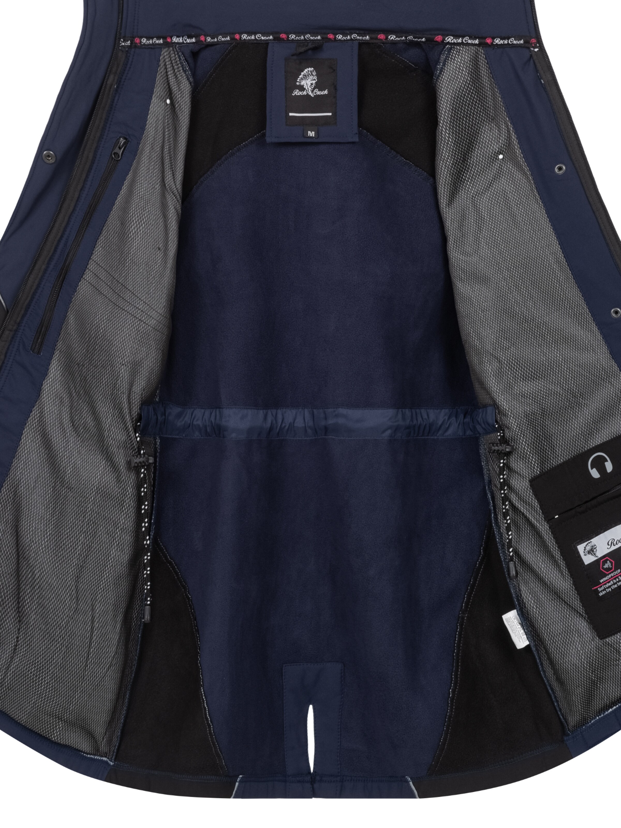 Rock Creek Jacke ' Mantel ' in Blau