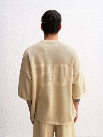 Giesto Sweater in Beige: front